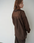 Wrinkle processing shirt