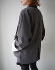 Turn up cuffs tailor jacket