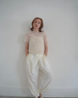 Tulle shirring Tshirts