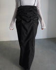 Shirring strap skirt