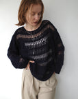 Design pattern sheer knit