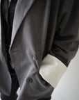 Turn up cuffs tailor jacket