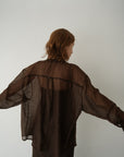 Wrinkle processing shirt