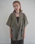 Summer tweed half sleeve JK