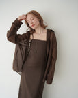 Wrinkle processing shirt