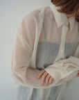 Wrinkle processing shirt