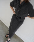 Switching long skirt
