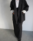 Turn up cuffs tailor jacket