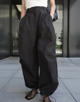 Water repellent parachute pants