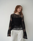 Slab 3D knit top