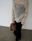Sier lamé pullover