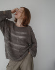 Design pattern sheer knit