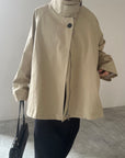SS Flare design trench coat