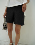 Jacquard half pants