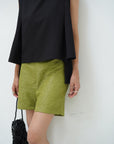 Jacquard half pants