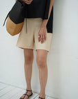 Jacquard half pants