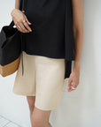 Jacquard half pants