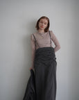 Shirring strap skirt