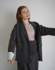 Shirring strap skirt