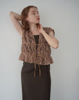 Embroidery code tops