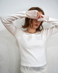 Lib off shoulder layered top