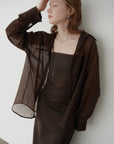 Wrinkle processing shirt