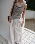 Drape asymmetry top