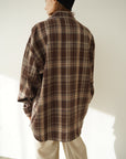 Vintage check over shirt