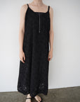 Jacquard camisole one-piece