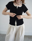Layered lib half sleeve tops