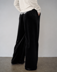 Velour Wide Leg Pants