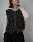 Boucle fringe vest