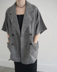 Summer tweed half sleeve JK
