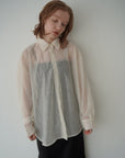 Wrinkle processing shirt