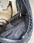 Crochet shoulder bag