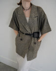 Summer tweed half sleeve JK