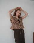 Embroidery code tops