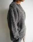Boucle color knit