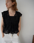 Embroidery code tops