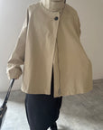 SS Flare design trench coat