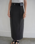 Switching long skirt