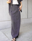 Switching long skirt