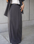 Switching long skirt