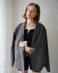 Turn up cuffs tailor jacket