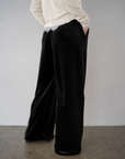 Velour Wide Leg Pants