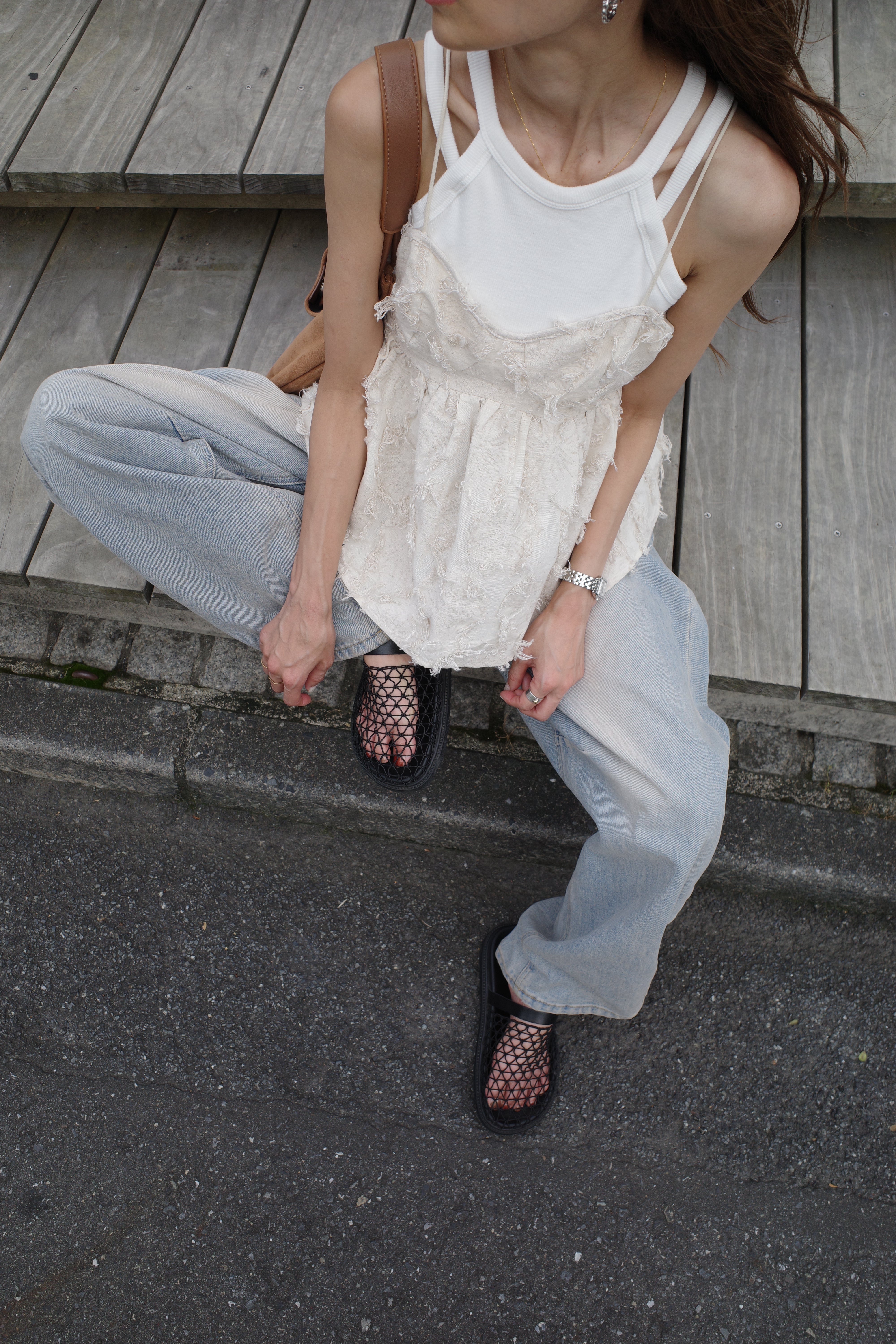 Vintage fringe top
