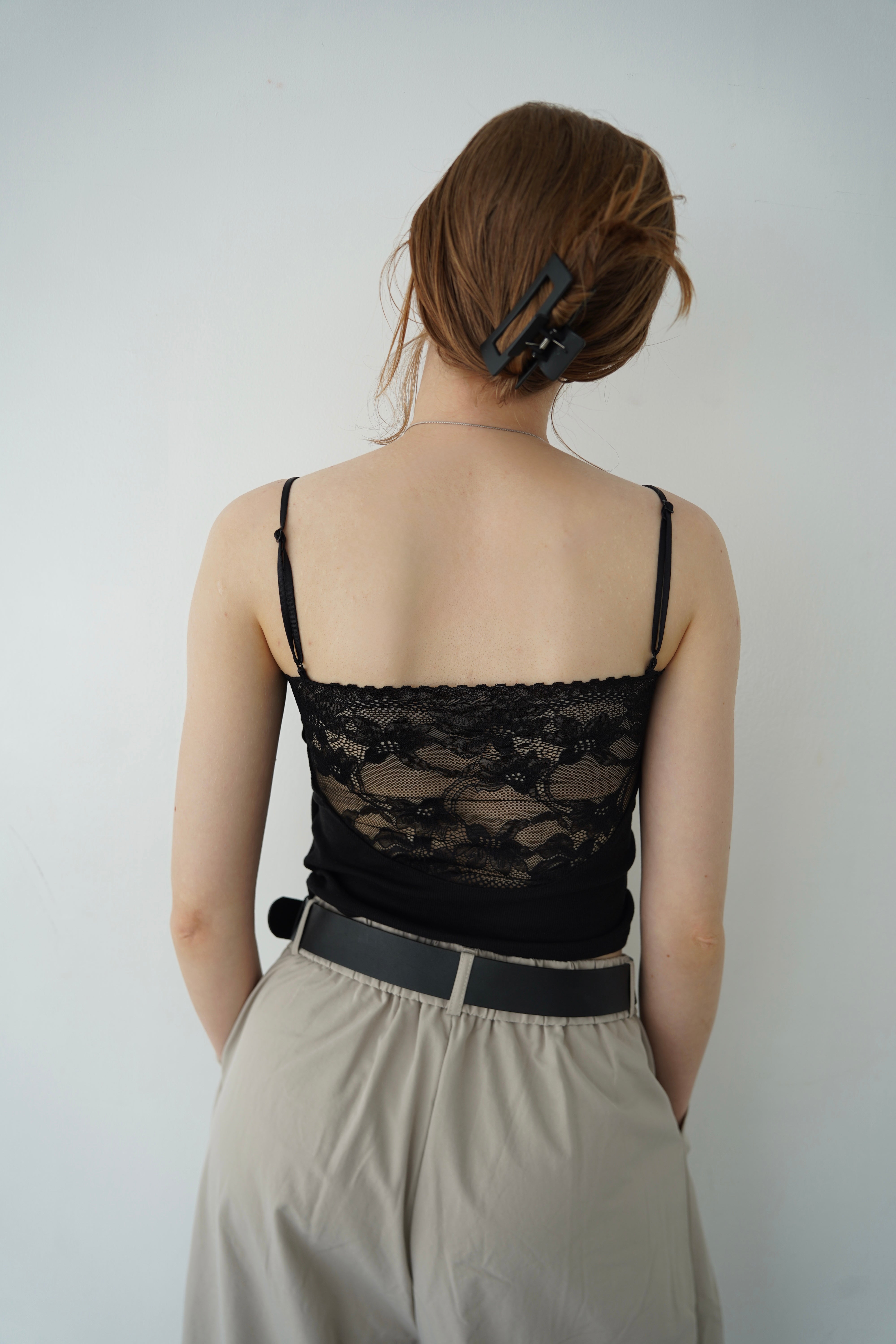 Back race cupin camisole