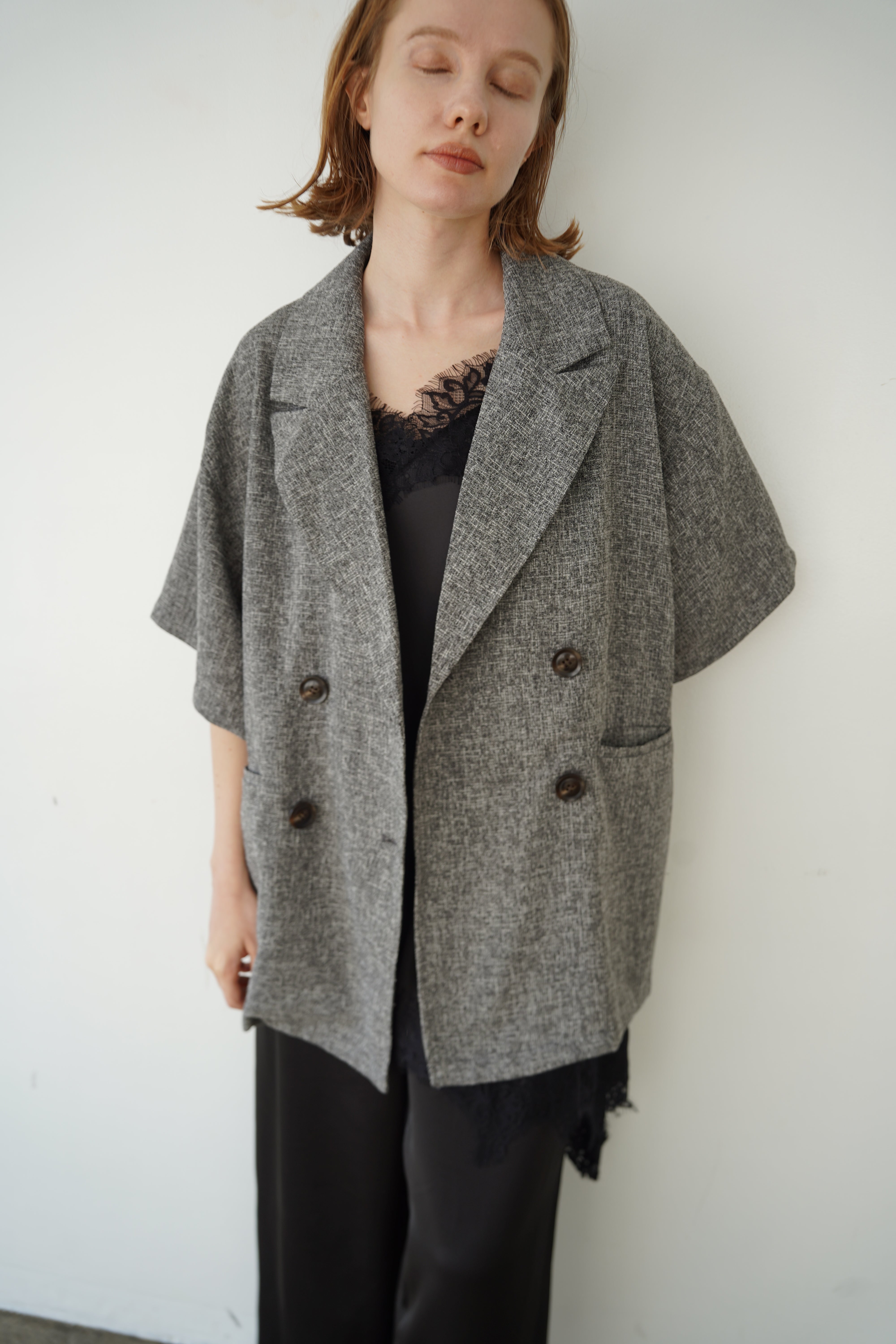 Summer tweed half sleeve JK