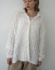 Shaggy fringe shirt