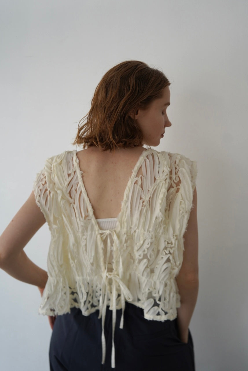 Embroidery code tops